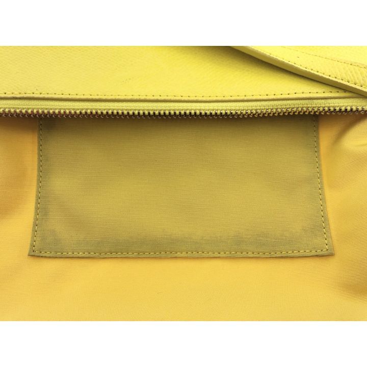 COACH コーチ シグネチャー ショルダー バッグ F52881 イエロー - 中古