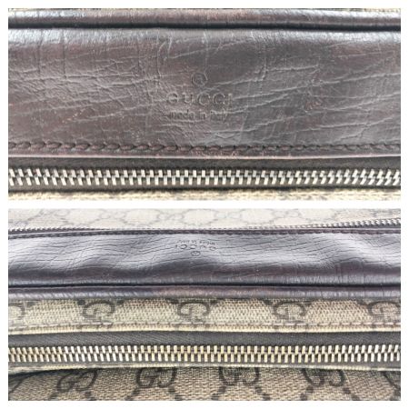  GUCCI グッチ GGプラス ショルダーバッグ 114531 ベージュ x ブラウン