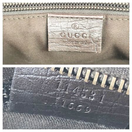  GUCCI グッチ GGプラス ショルダーバッグ 114531 ベージュ x ブラウン