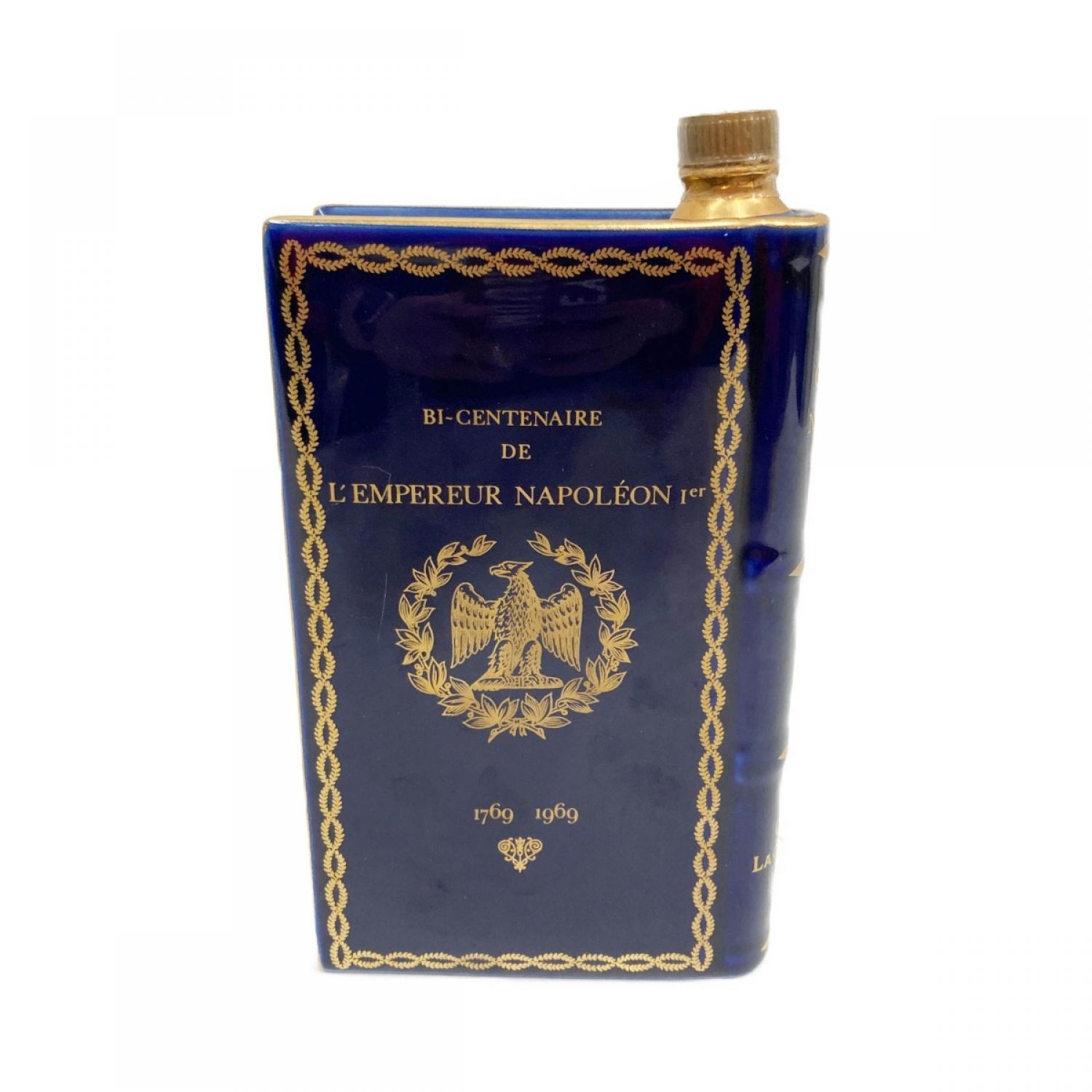 中古】 CAMUS カミュ NAPOLEON COGNAC ブック 陶器ボトル 40度 700ml