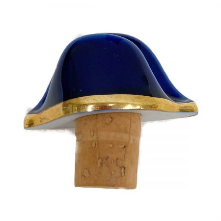  CAMUS カミュ NAPOLEON COGNAC ブック 陶器ボトル  40度 700ml ブランデー ブルー 専用栓付　古酒 未開栓