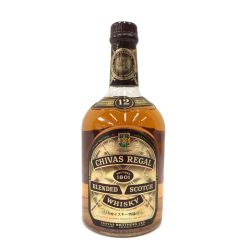 〇〇 CHIVAS REGAL シーバスリーガル ウィスキー スコッチ 12年 旧ボトル 750ml Nランク 未開栓