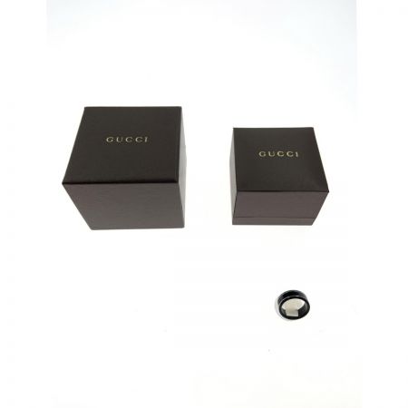 GUCCI グッチ GGアイコン リング 指輪  225985 ブラック