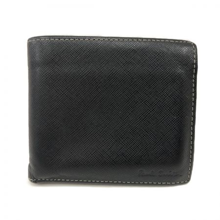  Paul Smith ポールスミス 財布 二つ折り財布 Genuine Leather ブラック