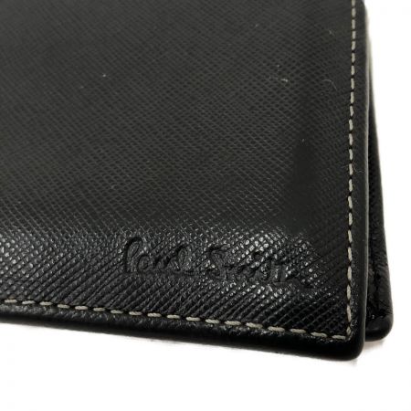  Paul Smith ポールスミス 財布 二つ折り財布 Genuine Leather ブラック
