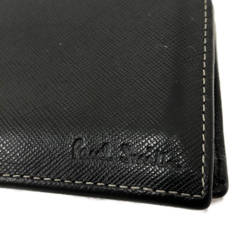 中古】 Paul Smith ポールスミス 財布 二つ折り財布 Genuine Leather 