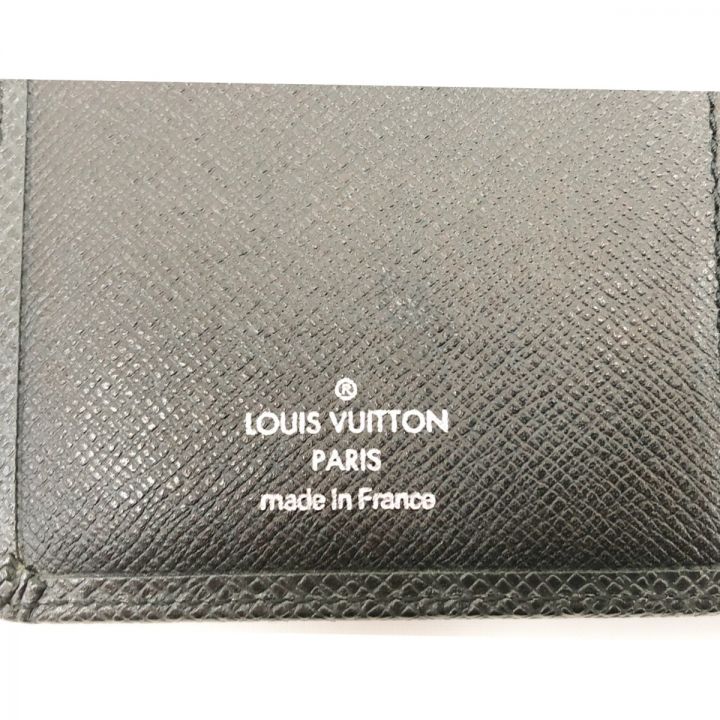 LOUIS VUITTON ルイヴィトン タイガ ポルト バルール カルト クレディ 二つ折り長札入れ M30392  ブラック｜中古｜なんでもリサイクルビッグバン