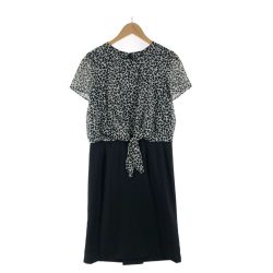 〇〇 Leilian レリアン レディース ワンピース サイズ9 ブラック Bランク