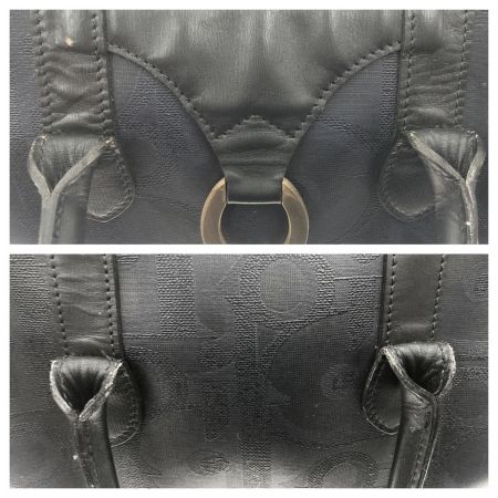  Christian Dior クリスチャンディオール オールドディオール ヴィンテージ トロッター ミニボストン バッグ ネイビー