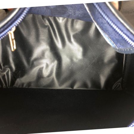  Christian Dior クリスチャンディオール オールドディオール ヴィンテージ トロッター ミニボストン バッグ ネイビー