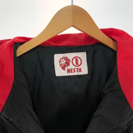 NESTA BRAND ネスタブランド メンズ 中綿ジャケット サイズXXL ブラック×レッド