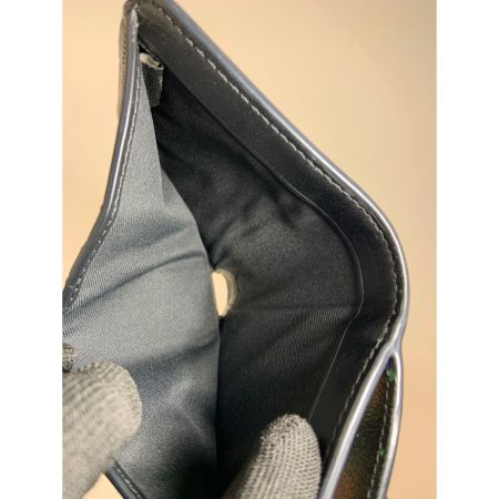  COACH コーチ 花柄 三つ折り財布 F57976 ブラック