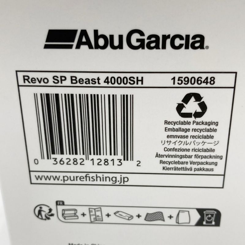 中古】 Abu Garcia アブガルシア Revo SP Beast レボSP BEAST 4000SH