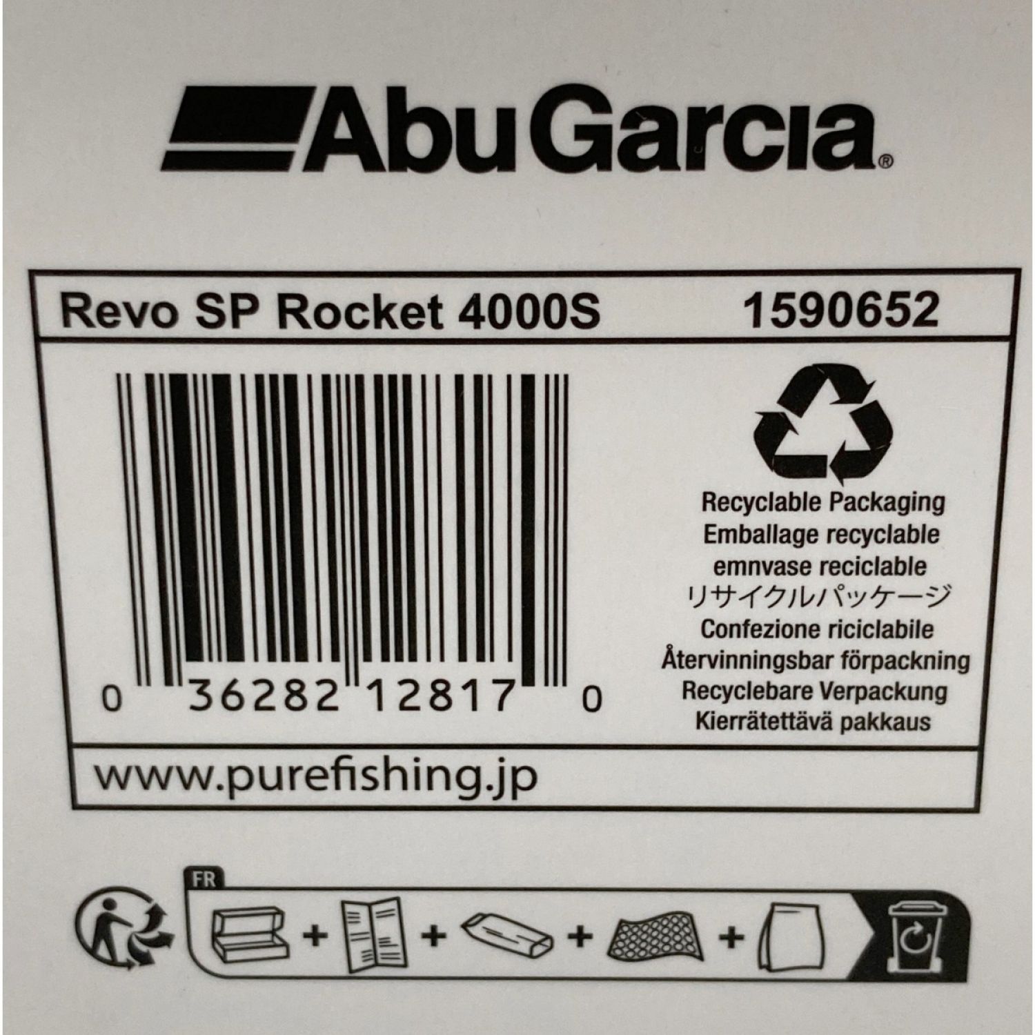 中古】 Abu Garcia アブガルシア REVO SP Rocket レボSPロケット 4000S