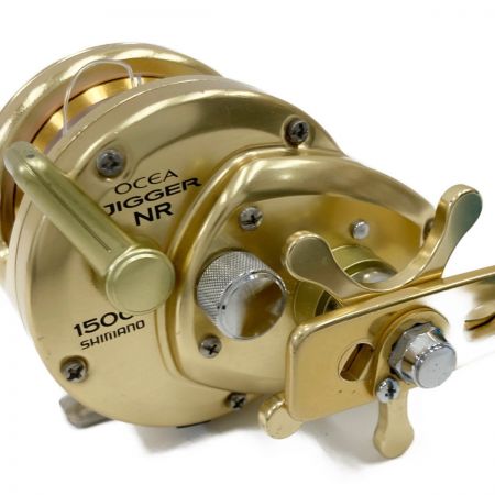  SHIMANO シマノ OCEA JIGGER 03オシアガーNR1500 RH 296 ベイトリール ハンドルカスタマイズ