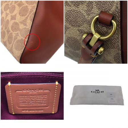  COACH コーチ バッグ 2WAYバッグ プレーリーサッチェル 31666 ブラウン