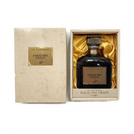 【北海道内限定発送】 軽井沢/メルシャン 三楽 メルシャン エクシード KARUIZAWA EXCEED 12年 720ml 40度 未開栓