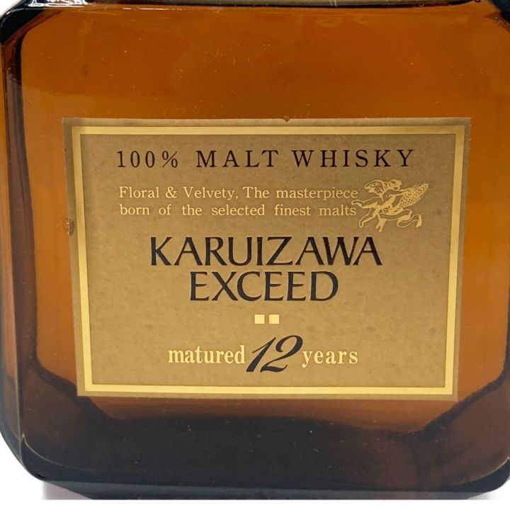 北海道内限定発送】 軽井沢/メルシャン 三楽 メルシャン エクシード KARUIZAWA EXCEED 12年 720ml 40度  未開栓｜中古｜なんでもリサイクルビッグバン