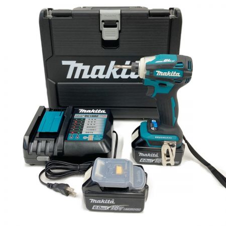  MAKITA マキタ 充電式 インパクトドライバ 18V 6.0Ah TD172D グリーン ※若干の軸ブレ有