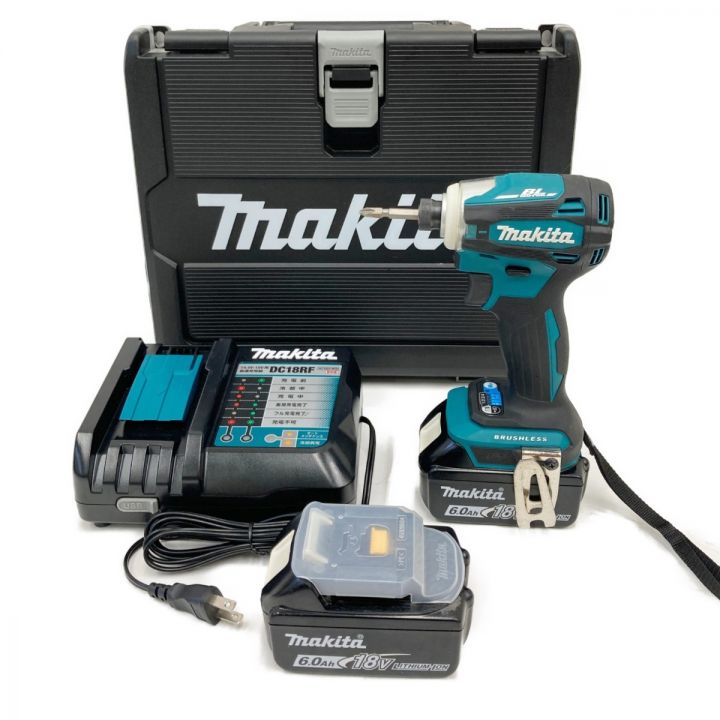 MAKITA マキタ 充電式 インパクトドライバ 18V 6.0Ah TD172D グリーン  