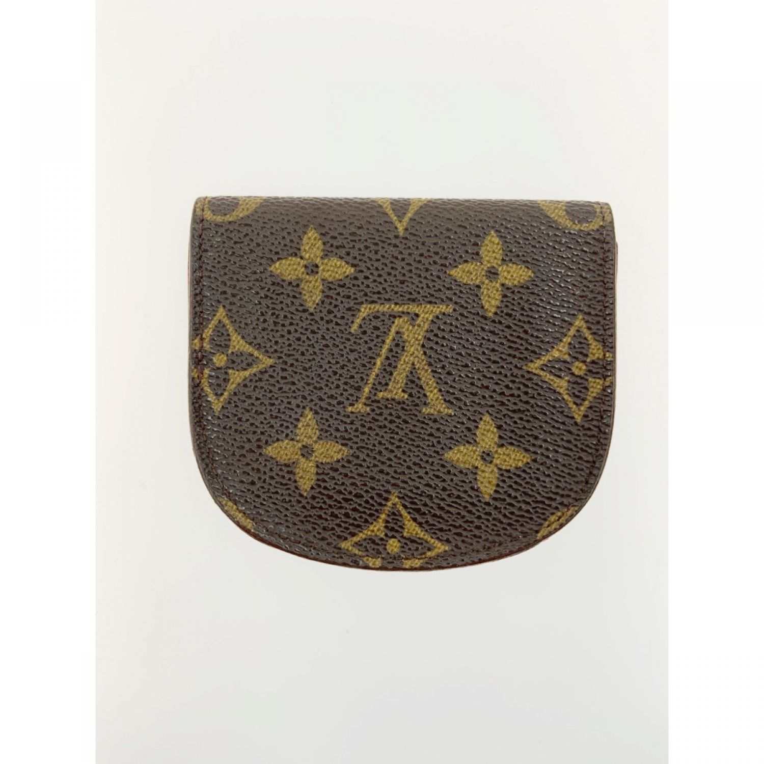 中古】 LOUIS VUITTON ルイヴィトン モノグラム ポルト モネ グゼ