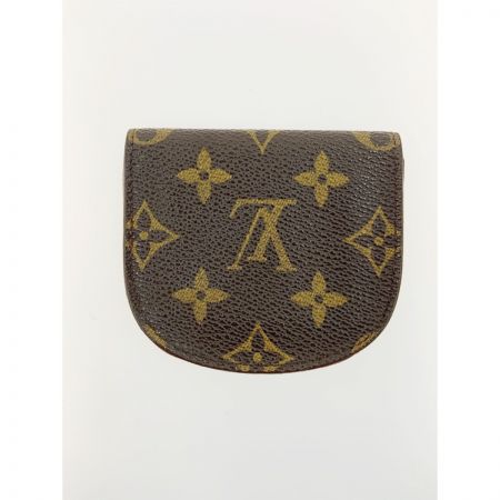  LOUIS VUITTON ルイヴィトン モノグラム ポルト モネ グゼ コインケース M61970 ブラウン