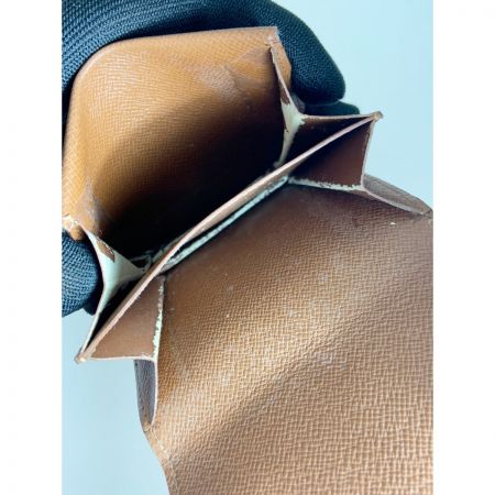  LOUIS VUITTON ルイヴィトン モノグラム ポルト モネ グゼ コインケース M61970 ブラウン
