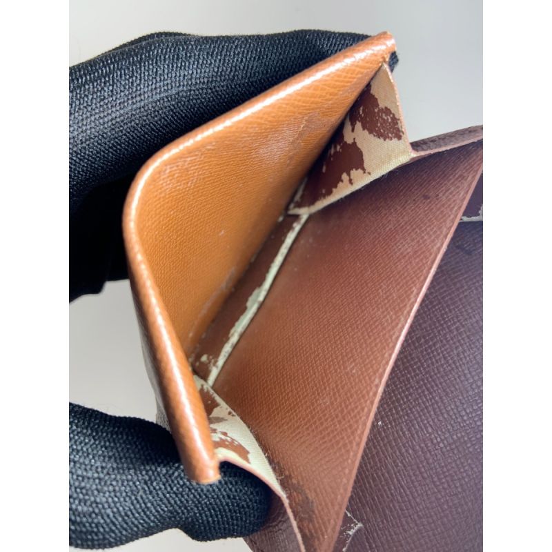 中古】 LOUIS VUITTON ルイヴィトン モノグラム ポルト モネ グゼ