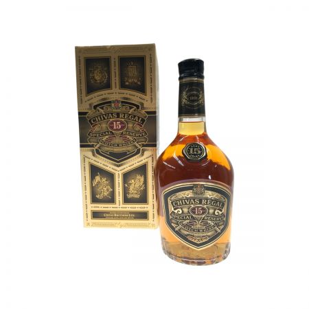 CHIVAS REGAL シーバスリーガル ウィスキー スコッチ 15年 750ml 43％ 未開栓｜中古｜なんでもリサイクルビッグバン