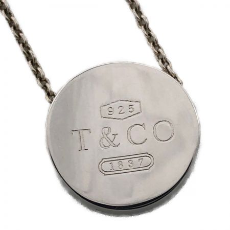  Tiffany & Co. ティファニー 1837コンケーブサークルネックレス