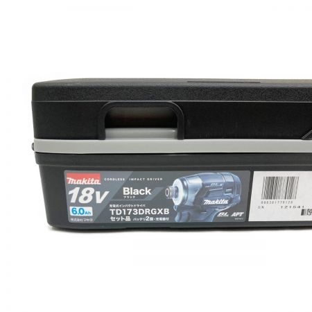  MAKITA マキタ 充電式 インパクトドライバ 18V 6.0Ah TD173DRGXB ブラック 未使用品