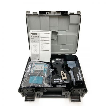  MAKITA マキタ 充電式 インパクトドライバ 18V 6.0Ah TD173DRGXB ブラック 未使用品