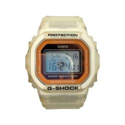 〇〇 CASIO カシオ G－SHOCK ジーショック デジタルウォッチ クォーツ 腕時計 スケルトン DW-5600LS ベージュ Aランク