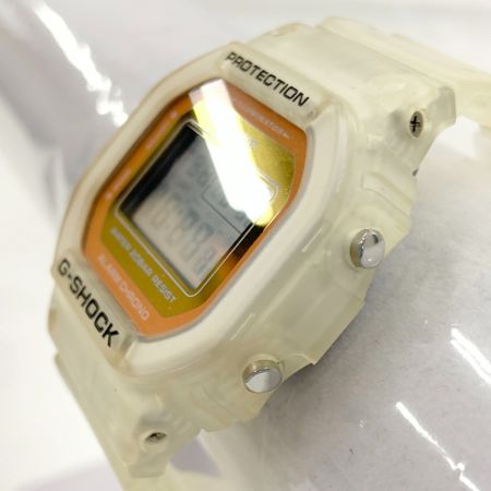  CASIO カシオ G－SHOCK ジーショック デジタルウォッチ クォーツ 腕時計 スケルトン DW-5600LS ベージュ