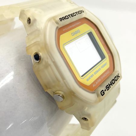  CASIO カシオ G－SHOCK ジーショック デジタルウォッチ クォーツ 腕時計 スケルトン DW-5600LS ベージュ