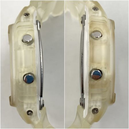  CASIO カシオ G－SHOCK ジーショック デジタルウォッチ クォーツ 腕時計 スケルトン DW-5600LS ベージュ