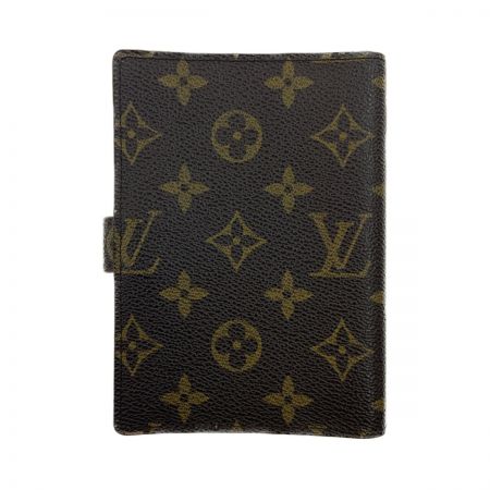  LOUIS VUITTON ルイヴィトン モノグラム アジェンダ PM 手帳カバー R20005