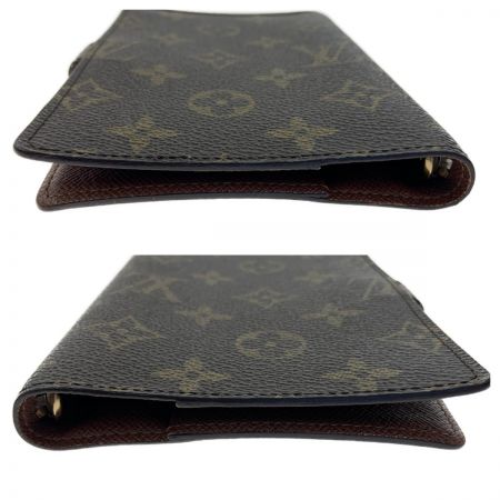  LOUIS VUITTON ルイヴィトン モノグラム アジェンダ PM 手帳カバー R20005