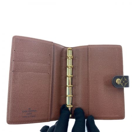  LOUIS VUITTON ルイヴィトン モノグラム アジェンダ PM 手帳カバー R20005