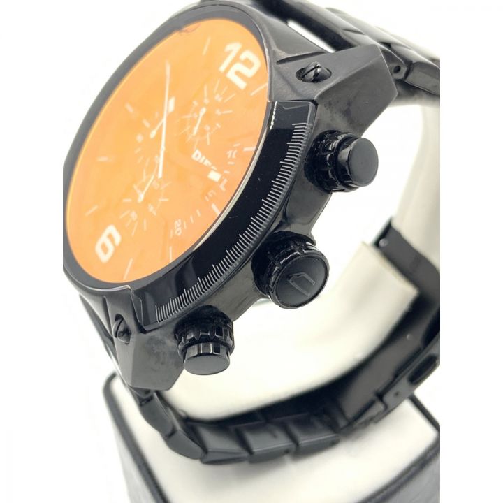 DIESEL ディーゼル クロノグラフ クォーツ 腕時計 DZ-4316 ブラック｜中古｜なんでもリサイクルビッグバン