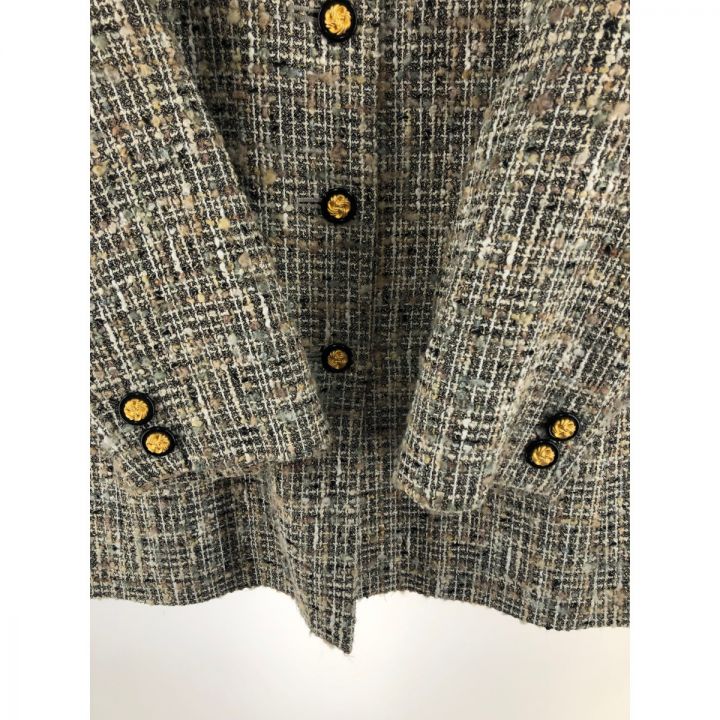 Leilian レリアン レディース ジャケット サイズ13+ ブラック×グレー