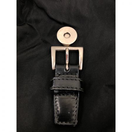  PRADA プラダ リュック デイパック ロゴプレート  ブラック