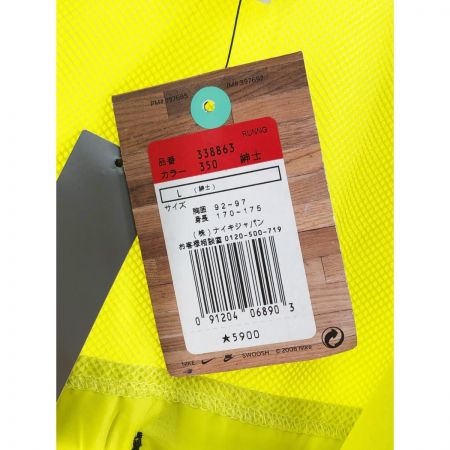  NIKE ナイキ メンズ ナイロンジャケット サイズL 338863 ライムイエロー