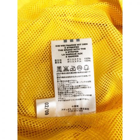  adidas アディダス メンズ ナイロンパーカー サイズL E94274 イエロー