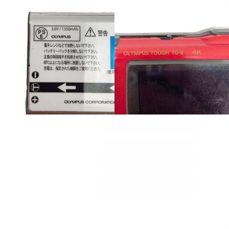  OLYMPUS オリンパス Tough 4k  コンパクト デジタルカメラ  TG-6 ジャンク品　現状渡し