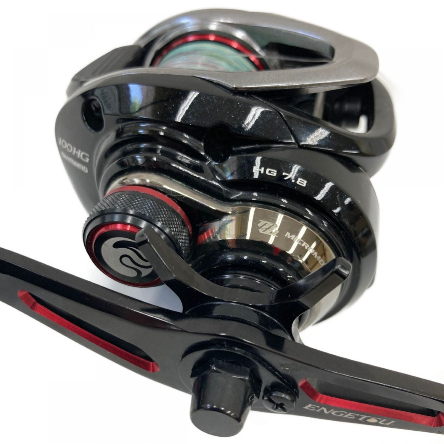 中古】 SHIMANO シマノ ENGETSU 17 炎月100HG 03729 ベイトリール B