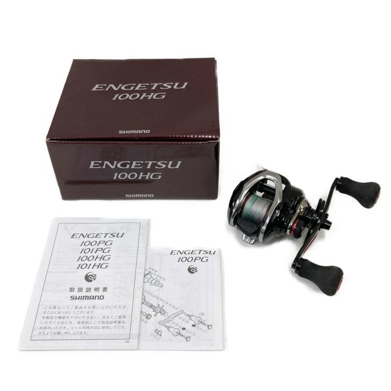 中古】 SHIMANO シマノ ENGETSU 17 炎月100HG 03729 ベイトリール