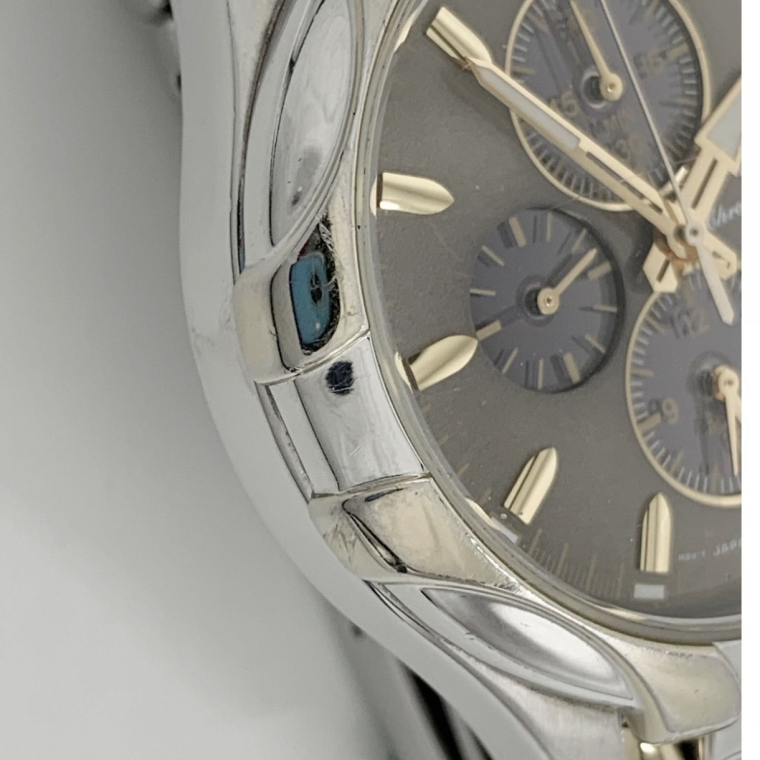 中古】 SEIKO セイコー ソーラー クロノグラフ 腕時計 V172-0AK