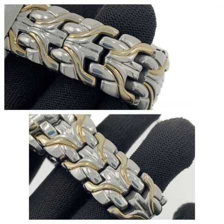  SEIKO セイコー ソーラー クロノグラフ 腕時計 V172-0AK ゴールド x シルバー