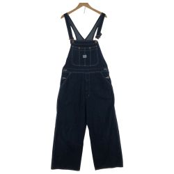〇〇 BIGJOHN メンズ オーバーオール サイズM インディゴ Bランク